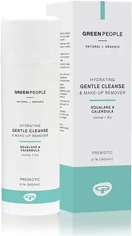 Green People Limpiador Suave Orgánico y Removedor de Maquillaje, 150 ml  