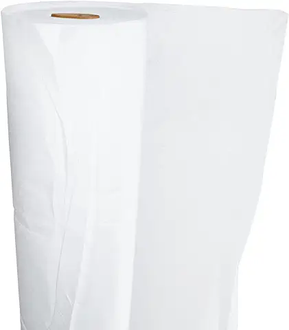GREENERBA© – 50m² Malla Geotextil no Tejida 200g/m2 – Tela para Control de Maleza en Piscina/Terraza/Jardín – Tela de Filtro Antihierbas – Resiste los Rayos UV – Grava & Césped Artificial – 1 x 50m  