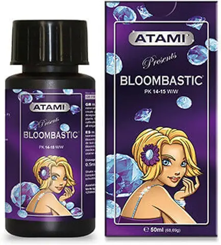 GROWMANIA Atami Bloombastic 50ml Fertilizante Orgánico | Floración y Engorde de Cogollos y Plantas | Abono con Extractos Naturales Bio Estimulantes  