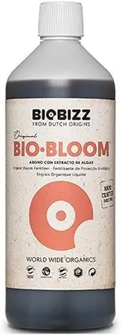 GROWMANIA Fertilizante Bio Bloom de Biobizz 1 L | Abono Orgánico Etapa Floración de Plantas y Cultivos | Sustrato Natural 100% Biológico  