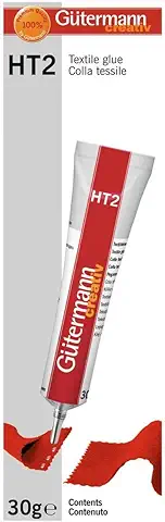 Gütermann HT2 TEXTIL - Adhesivo Textil (30 g, sin Disolventes)  