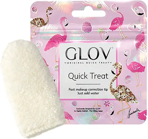 Guante Desmaquillantes Reutilizable Guante para Labios y Ojos Mini Guante de Microfibra Hipoalergénico para Quitar Maquillaje Ecológico Sólo Úsalo con Agua para Desmaquillarte Todos los Tipos de Piel  