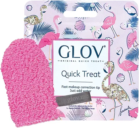 Guante Desmaquillantes Reutilizable Guante para Labios y Ojos Mini Guante de Microfibra Hipoalergénico para Quitar Maquillaje Ecológico Sólo Úsalo con Agua para Desmaquillarte Todos los Tipos de Piel  