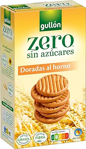 Gullón Galleta Dorada al Horno, sin Azúcar, 330g  