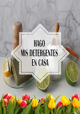 Hago mis Detergentes en casa : Fabrica sus Productos de Limpieza con Productos Naturales y Disponibles en Todos los Hogares.  