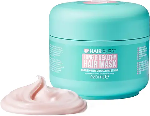 HAIRBURST - Mascarilla para cabello dañado - Acondicionador de reparación intensa con protección térmica - Nueva fórmula para el cuidado del cabello con aceite de coco, argán y aguacate - 220ml