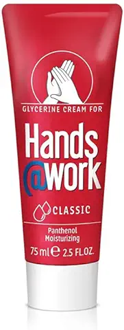 Hands@Work - Fórmula Clásica - Crema de Manos con Glicerina y Pantenol (75 ml)  