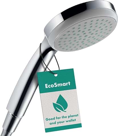 Hansgrohe Croma 100 Ducha de Mano, Ahorro de Agua, Cromo, 28583000  