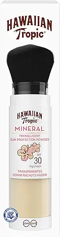 Hawaiian Tropic Brocha de Maquillaje con Protección Solar SPF 30, 4,25g  