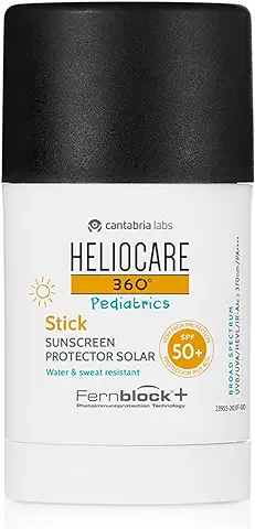Heliocare 360º Stick Pediatrics SPF50+.- Stick Facial Fotoprotector, Fácil de Aplicar, 25GR  