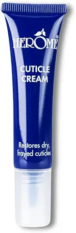 Herome - Crema Reparadora de Cutículas 13.5ml | Restaura las Cutículas Rotas y Secas, Fórmula con Aloe Vera y Vitamina F, Crema de la Cutícula  