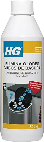 HG Ambientador Eliminador de Malos Olores para Papeleras, Cubos de Basura y Contenedores, 500 g  