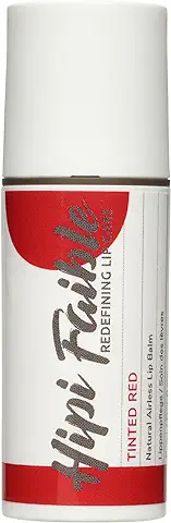 Hipi Faible TINTED RED - Cosmética Natural para el Cuidado de Labios con Color en Dispensador de Bomba, 100% Natural, 6 ml  