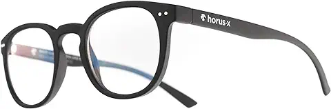 Horus X • Urban Casual - Gafas Anti Luz Azul Reposo - Protección Filtro de Protección Luz Azul & Anti UV (Pantallas Ordenadores PC Tablets Smartphones) - Hombre y Mujer | Clear  