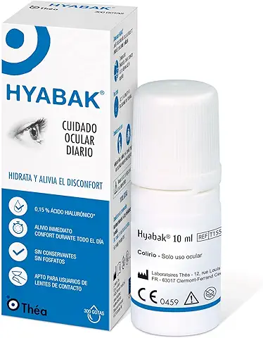 Hyabak Colirio ojo seco Hidratante Diario 10 ml  