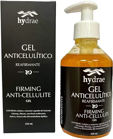 Hydrae Gel Crema Anticelulitica Reductora Extreme. Anticelulitico Reductor Potente Hombre Mujer. 250 ml Crema Reafirmante Corporal Brazos Abdomen, Gluteos y Piernas Crema Reafirmante Abdomen Mujer  