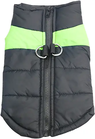 Idepet Abrigo Aprueba de Agua de Perro para Invierno Ropa para Perros Pequeños Medianos y Grandes Mascotas Tallas S M L XL XXL 3XL 4XL 5XL  