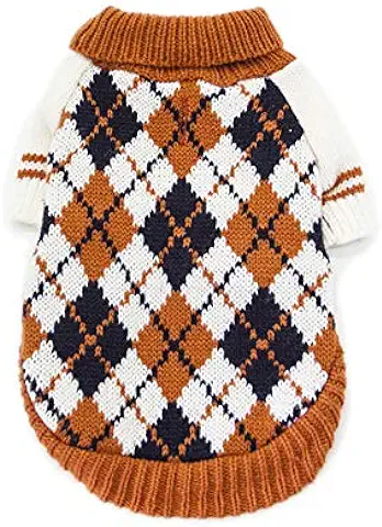 Idepet Suéter para Mascotas, Ropa Cálida de Invierno para Perros y Gatos, Abrigo Cómodo para Mascotas, Disfraz de Cachorro, Jersey de Gatito, Ropa para Perros Pequeños, Medianos Grandes, Gatos  