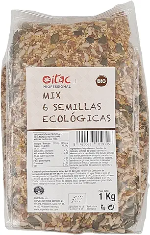 Importaco Itac - Mix 6 Semillas Ecológicas - 1 Kg  