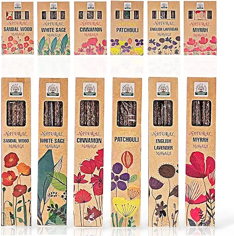 Incienso Natural Ecológico De 33 gm Aromaterapia Limpieza Energética de Ambientes, Olores Surtidos Los Mas Conocidos  