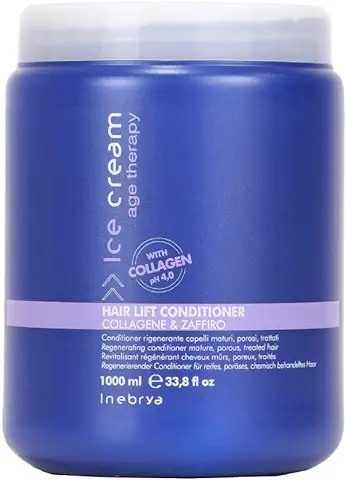 INEBRYA Acondicionador Age Therapy-1000 ML, Multicolor, One Size, 1000  