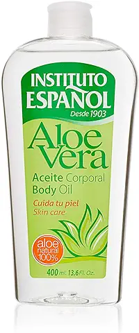 Instituto Español - Aceite Corporal con Aloe Vera, 400 ml  