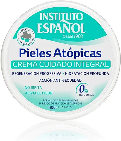 Instituto Español Crema Cuidado Integral para Piel Atópica, 400 Mililitros  