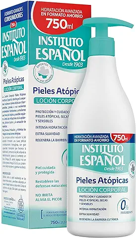 Instituto Español Loción Corporal Piel Atópica, Almond, 750 Mililitro
