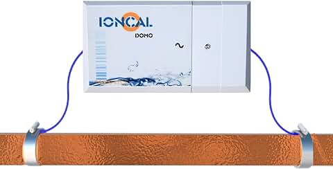 IONCAL Descalcificador de agua Electrónico, Ecológico y sin sal | Elimine los Problemas de cal y Ahorre un 60% en Energía | Hasta 3.500 Litros/hora  