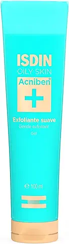 ISDIN Acniben Exfoliante Suave, Gel Exfoliante para piel Grasa y con Tendencia Acneica que Limpia y Desobstruye los Poros, 100ml  