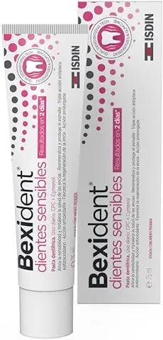 ISDIN Bexident Dientes Sensibles Pasta Dentífrica, Alivia la Sensibilidad Dental en 2 Días, 1 x 75ml  