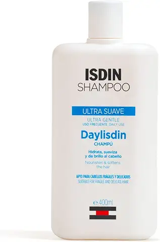 Isdin Daylisdin Champú - Fórmula Suave para el uso Diario para todo tipo de Cabellos, Incluso Frágiles y Delicados  