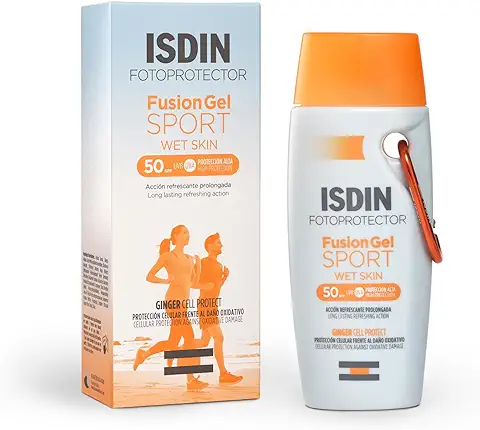 ISDIN - Fotoprotector Fusion Gel SPORT SPF 50+ - Protector Solar Corporal, 100 ml  