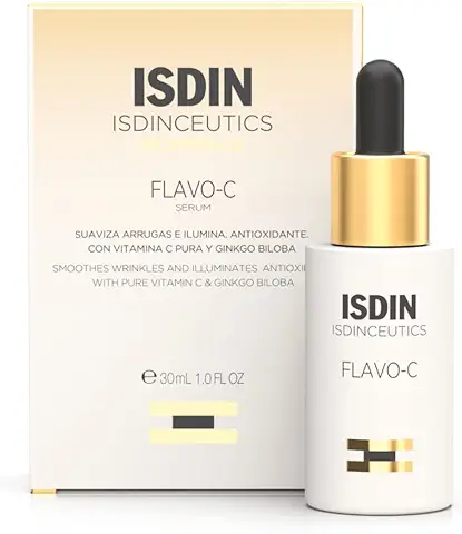 Isdin Isdinceutics Flavo-C Potente Serum Antioxidante | Piel Rejuvenecida y Luminosa 1 x 30ml  