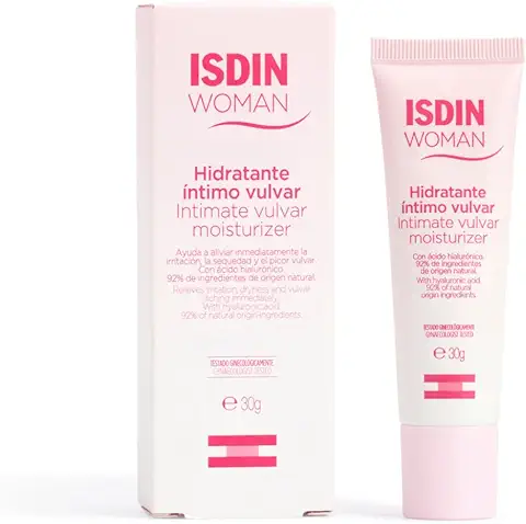 ISDIN WOMAN Hidratante Vulvar, Hidrata y Alivia el Picor Vulvar, 30gr, 30 Gramo, 1  