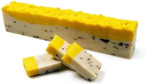 Jabón Artesano Natural de Azahar (90g) - Previene el Envejecimiento, Descongestiona y Aporta Hidratación a la Piel. Cara y Cuerpo - Vegano y eco  