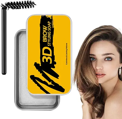Jabón Cejas,Jabon Cejas,Jabón para Cejas,Jabon Cejas Fijador,Gel Jabon Cejas,Impermeable de Larga Duración,para Las Cejas Naturales  