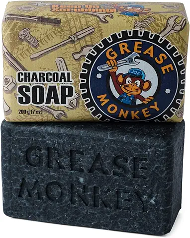 Jabón Grease Monkey Bali - Jabón de Barra Mecánico - Jabón de Glicerina Natural - Limpia las Manos Sucias y Grasosas - Barra Individual de 7 oz  