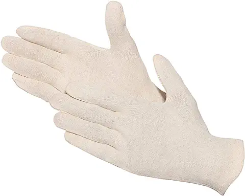 Jah Guantes de Algodón para Mujer 826-8, Talla 8 (12 Unidades)  