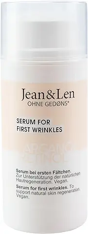 Jean & Len Serum Regenerador Aceite de Argán y Retinol, para las Primeras Arrugas, Favorece la Regeneración Natural de la Piel, se Absorbe Rápidamente, sin Parabenos ni Siliconas, Vegano, 30 ml  