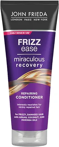 John Frieda Miraculous Recovery Acondicionador 250ml | Reparador | Hidratante | Pelo Seco y Dañado | Nutritivo  