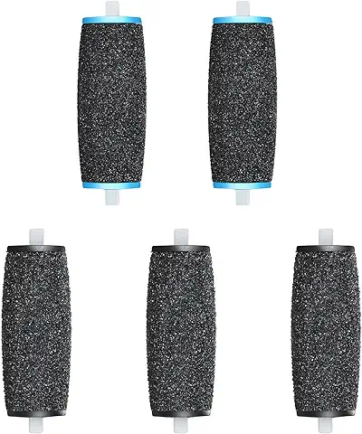 Jorest [5/20 Piezas] Recambio Compatible con Scholl Velvet Smooth Lima Electrico, 2 Tipos de Rugosidad, Rodillo para Lima Pies Electronica, para Set Pedicura Quita Dureza y Callos  