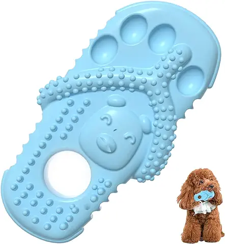 Juguete Perro Indestructibles, Juguetes para Perros, Interactivo Juguetes de Caucho Natural, Juguetes Masticables para Cachorros, Juguete para Mascotas, Juguetes Perros Pequeños para Cuidado Dental  