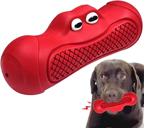 Juguete Perro, Juguetes para Perros Grandes, Juguete Masticable para Perros Indestructible Cepillo De Dientes con Sabor A Leche para Perros Medianos Y Grandes
