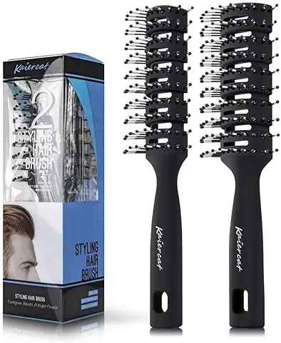 Kaiercat Cepillo Profesional para Hombre - Cepillo de Secado de Cabello para Hombre y Mujer.  