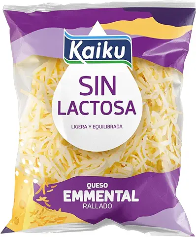 Kaiku Queso Rallado Sin Lactosa Emmental 100g  