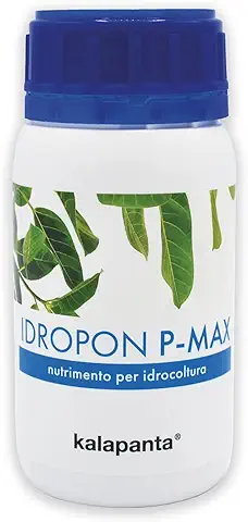 Kalapanta -IDROPON P-MAX Abono Plantas Específico para Hidrocultivo y Hidroponica Estimula el Rápido Crecimiento Natural de las Raíces, Abono Granulado  