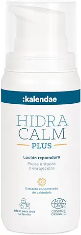 Kalendae - HidraCalm Plus 100 ml Orgánico - Loción Reparadora Intensiva para Pieles Irritadas. Repara, Calma, y Reduce la Irritacion. 99'5% Ingredientes Naturales, Ecologico/Bio. COSMOS - Organic  