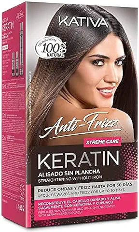 KATIVA Productos para Cabello Anti Frizz, Único, 285 Mililitros, 03 Kilograms, 1  