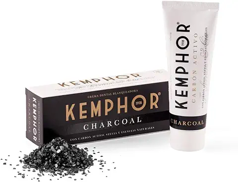KEMPHOR Pasta Dentífrica Blanqueante con Carbón Activo tubo 75 ml  